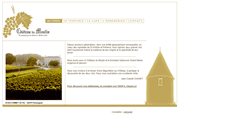 Desktop Screenshot of chateaudumoulin.fr